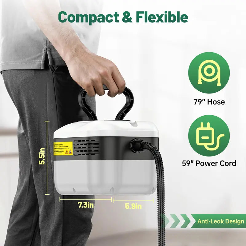 Powerful 2500W Handheld Steam Cleaner