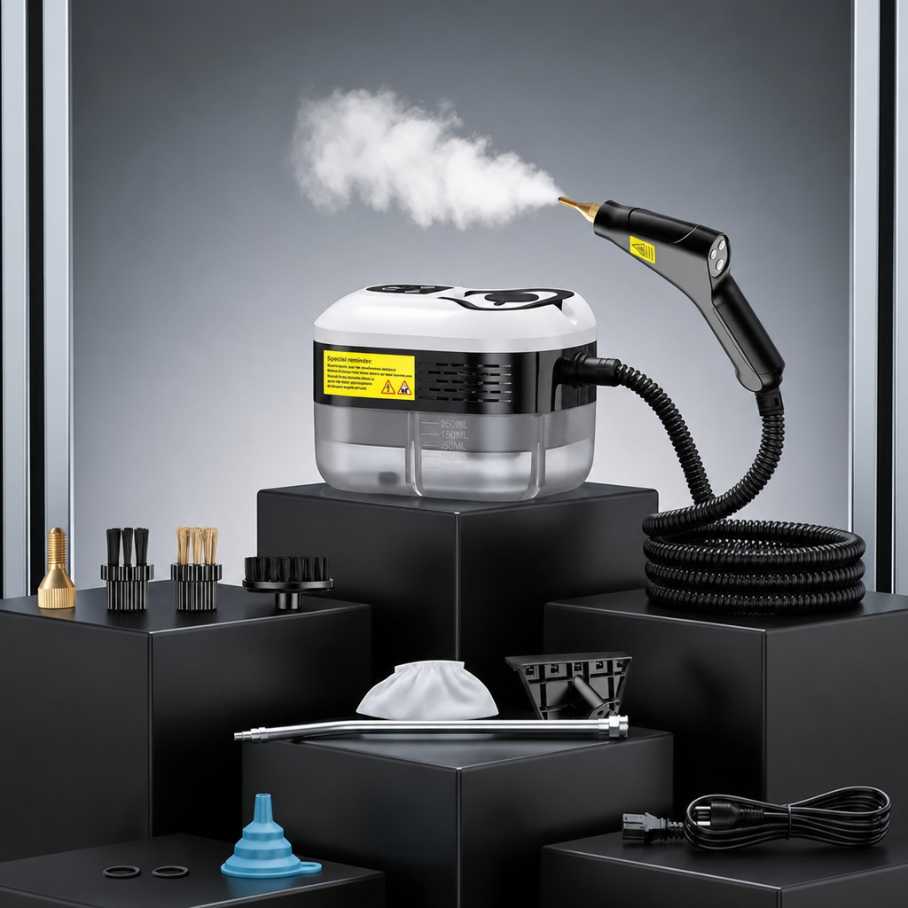 Powerful 2500W Handheld Steam Cleaner