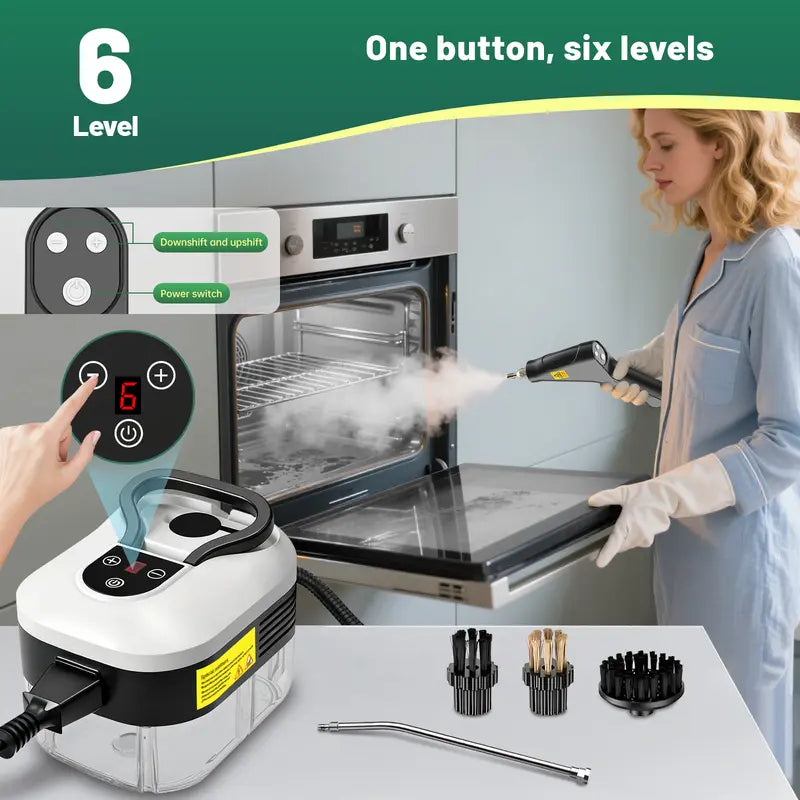Powerful 2500W Handheld Steam Cleaner