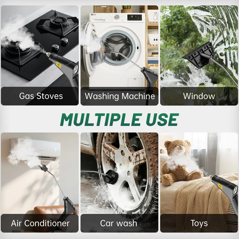 Powerful 2500W Handheld Steam Cleaner